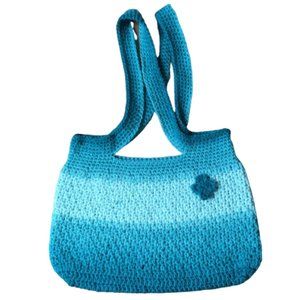 Crochet bag handmade, shoulder women bag, shoppin